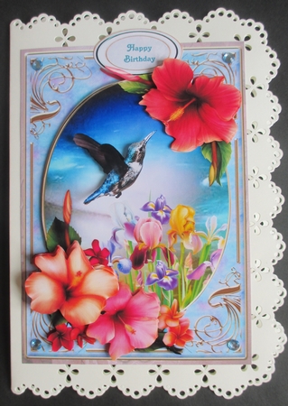 Watercolor Frame For Mum 1 by Davina Rundle