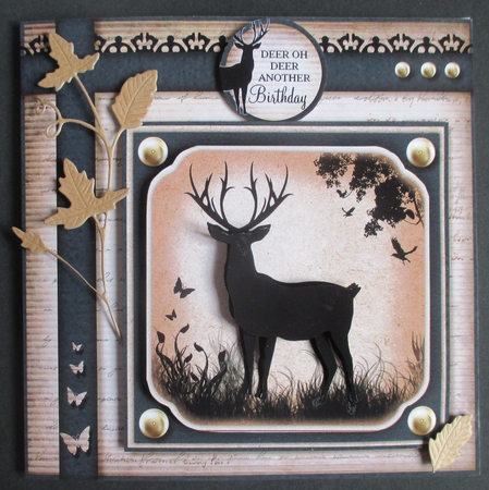 Oh Deer Another Year by Davina Rundle