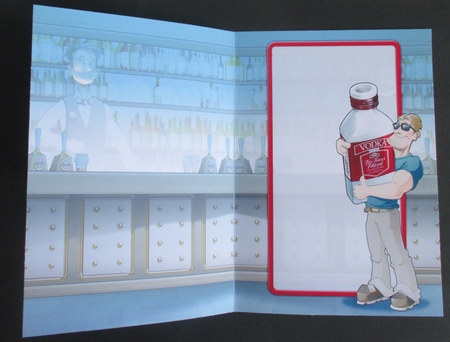 Vodka Dude Insert by Davina Rundle