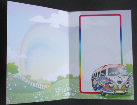 Camper Van Hippy Insert by Davina Rundle