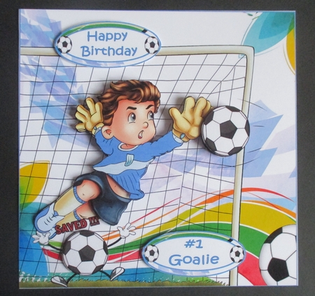 8x8 what a goalie! mini kit by Davina Rundle