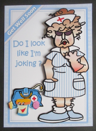Nurse Margaret isnt joking mini kit by Davina Rundle