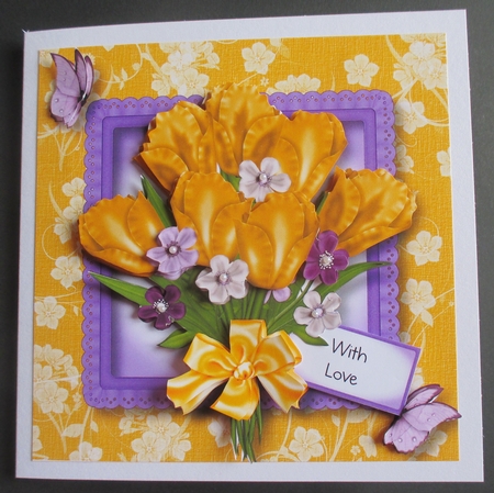 Beautiful Bunch Of Yellow Tulips by Davina Rundle