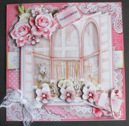 The Nursery Room Window Girl by Davina Rundle