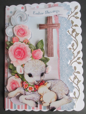 Little Easter Lambs Quick Cards by Davina Rundle