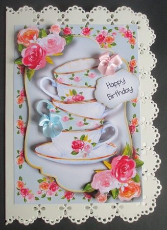 Teacups & Roses by Davina Rundle