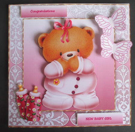 New Baby GIRL Mini Kit by Davina Rundle