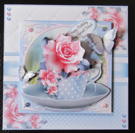The Rose Petal Teacup by Davina Rundle