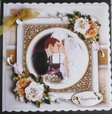 Wedding Church Couple Mini Kit by Davina Rundle