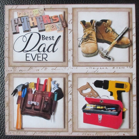 8x8 a special father DIY mini kit by Davina Rundle