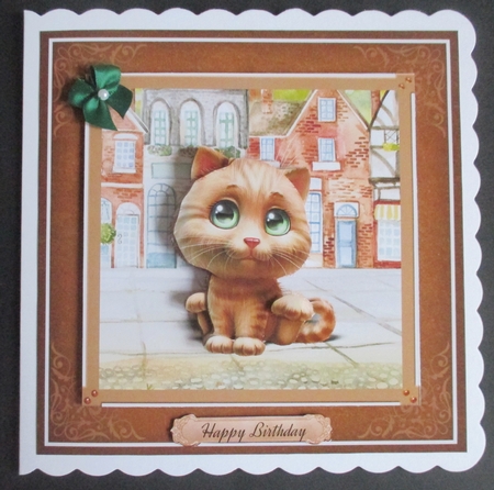 Ginger kitten mini kit by Davina Rundle