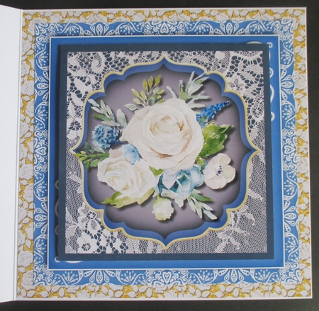White Roses and Lace by Davina Rundle