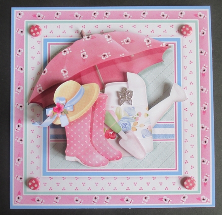 GARDENERS ACCESSORIES 7.5 Decoupage & Insert Kit by Davina Rundle