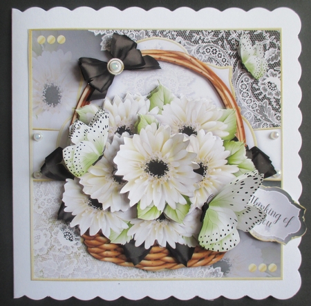 Flower Basket 6 by Davina Rundle