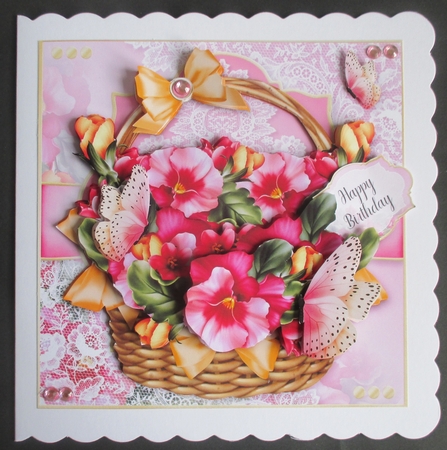 Flower Basket 10 by Davina Rundle