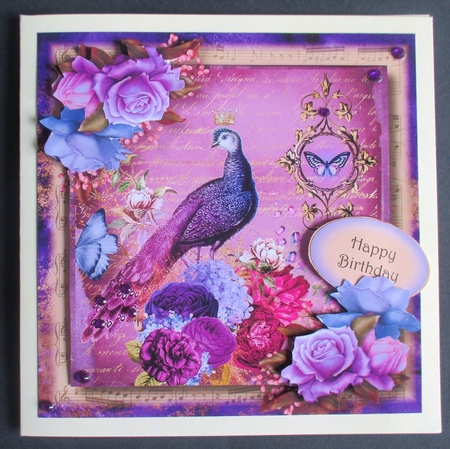 Sumptuous Peacock 4 by Davina Rundle