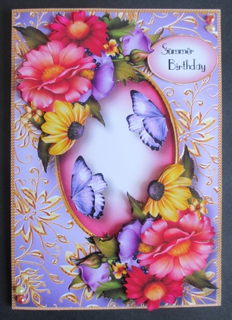 Gilded Frame & Breath Of Summer by Davina Rundle