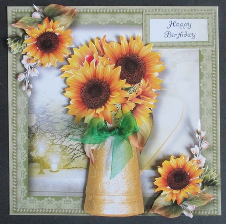 Sunflowers Water Jug by Davina Rundle