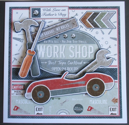 THE WORKSHOP 7.5 Decoupage & Insert Mini Kit by Davina Rundle