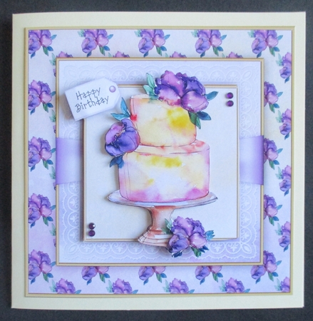 Birthday Layer Cake Mini Kit by Davina Rundle
