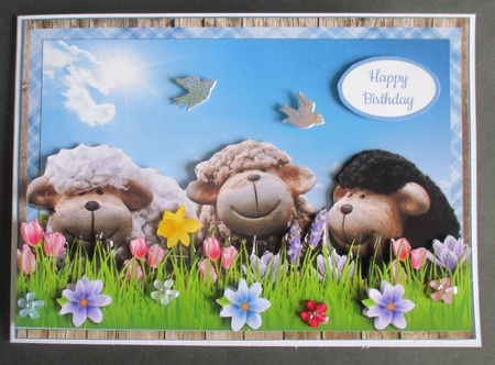SPRING SHEEP by Davina Rundle