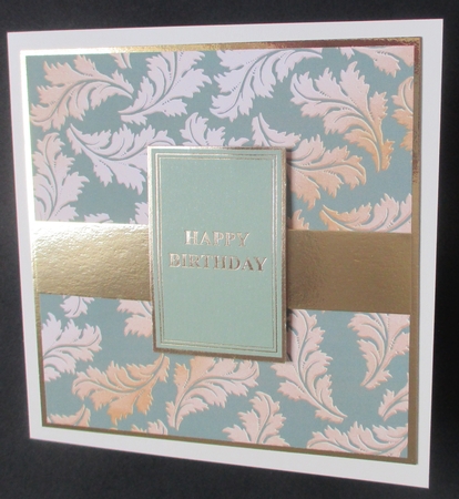 Forever Fern Gold Leaf by Davina Rundle