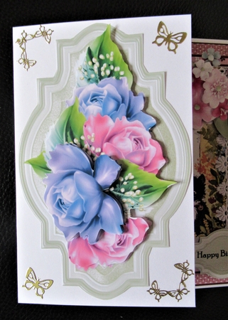 Shield  Porcelain  Roses by Davina Rundle
