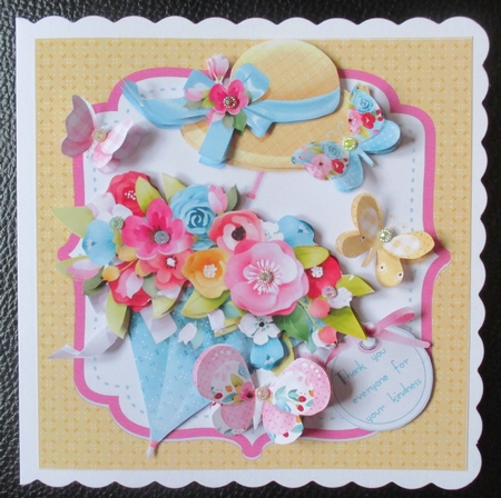 8x8 Spring wishes mini kit by Davina Rundle