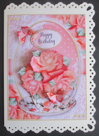Cup of Flowers 4 by Davina Rundle