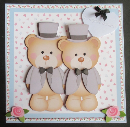 WEDDING TEDDIES MALE by Davina Rundle