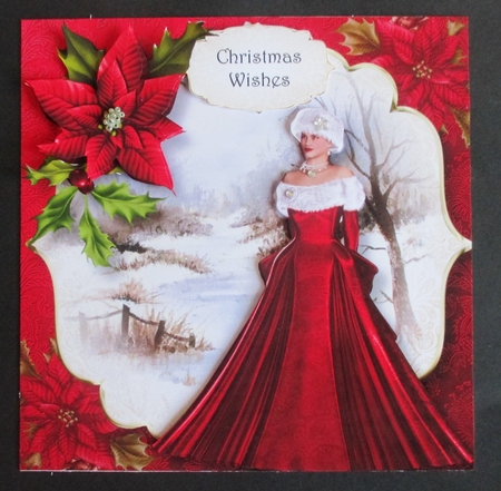 A Winter Walk - The Red Dress by Davina Rundle