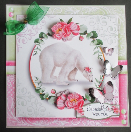 The Polar Bear and Butterflies by Davina Rundle