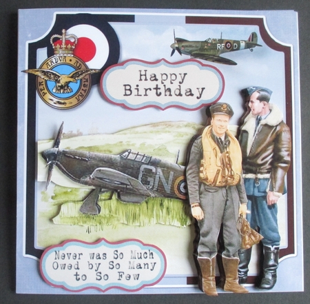 Aces High 7x7 Card Front & Insert Mini Kit by Davina Rundle