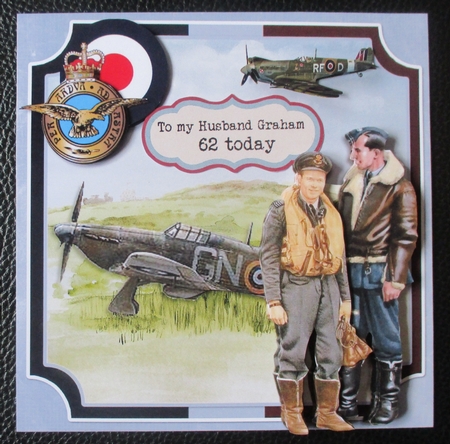 Aces High 7x7 Card Front & Insert Mini Kit by Davina Rundle