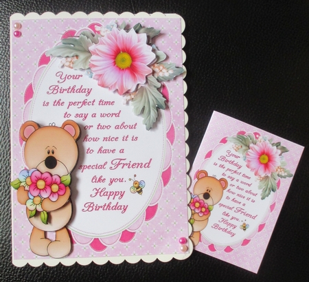 Special birthday wishes mini kit by Davina Rundle