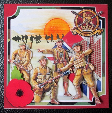 Pack Up Your Troubles 7x7 Card Front & Insert Mini Kit by Davina Rundle