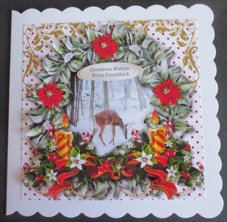 Deer In the Snow  by Davina Rundle