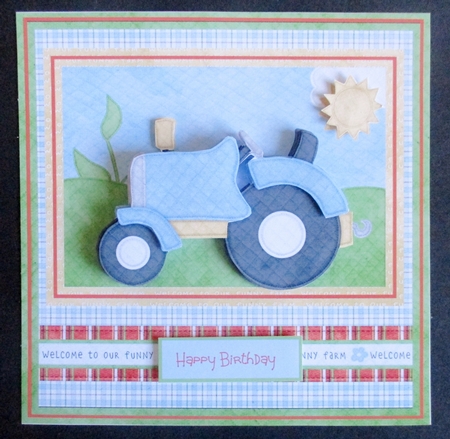 Farm Tractor by Davina Rundle