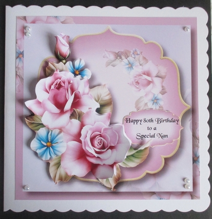 Beautiful Cool Pink Roses by Davina Rundle