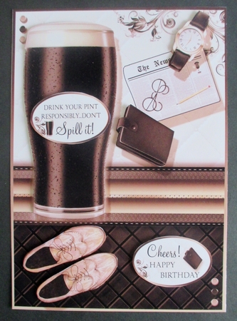 Drink Your Pint Responsibly...Don`t Spill it! by Davina Rundle