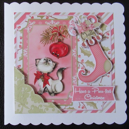 A Retro Christmas #4- 5 6x6 Card Kit by Davina Rundle