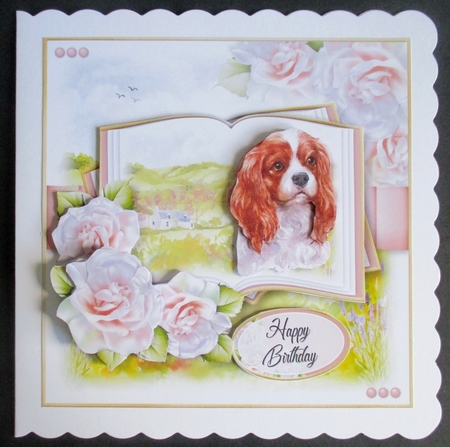 A Dog is a Friend for Life...Cavalier King Charles Spaniel by Davina Rundle