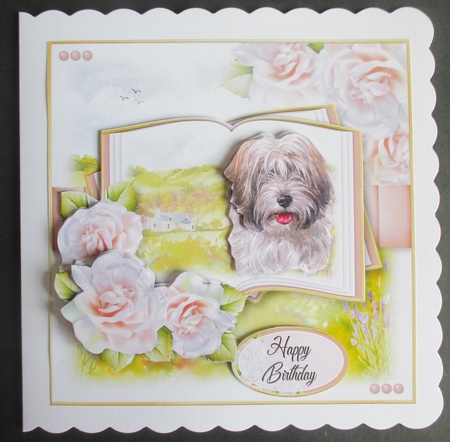 A Dog is a Friend for Life...Tibetan Terrier by Davina Rundle