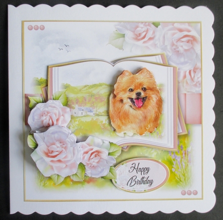 A Dog is a Friend for Life...Pomeranian by Davina Rundle