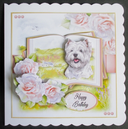 A Dog is a Friend for Life...West Highland Terrier by Davina Rundle