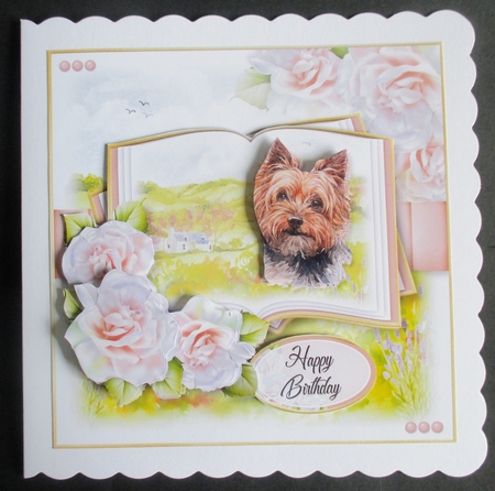 A Dog is a Friend for Life...Yorkshire Terrier by Davina Rundle