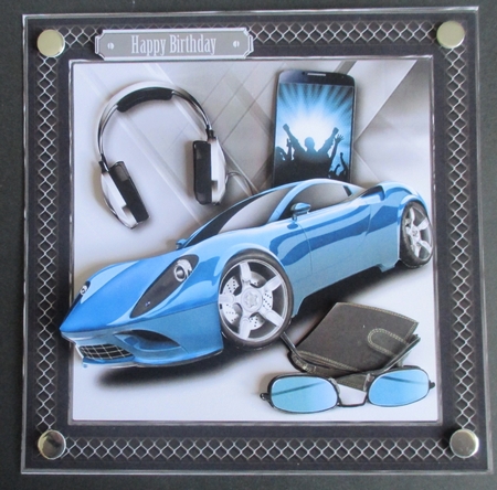 Blue Speedster by Davina Rundle