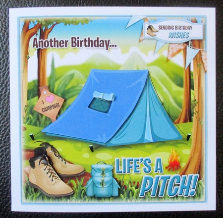 Life`s a Pitch! (Male Tent) by Davina Rundle