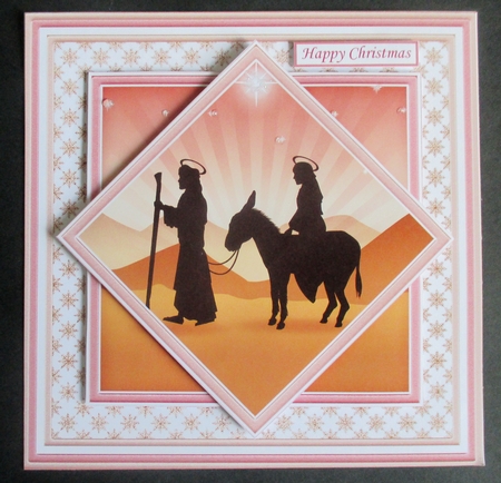 CHRISTMAS JOURNEY TO BETHLEHEM 7.5 Quick Layer Card & Insert by Davina Rundle