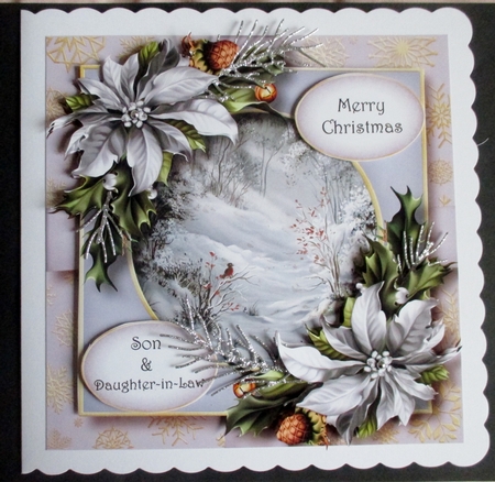 Scenic Christmas Present - Snowy Sunbeams by Davina Rundle